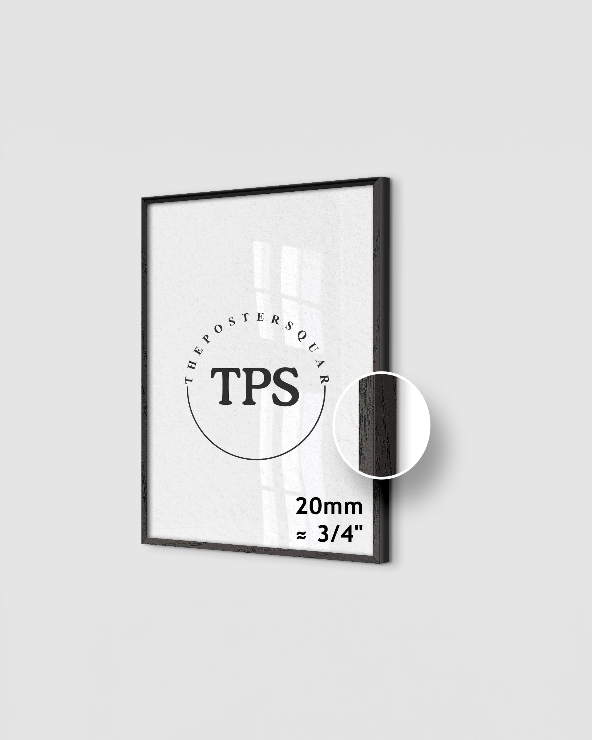 Premium Wooden Frame White-psoter-wall_art-decor-The Poster Square